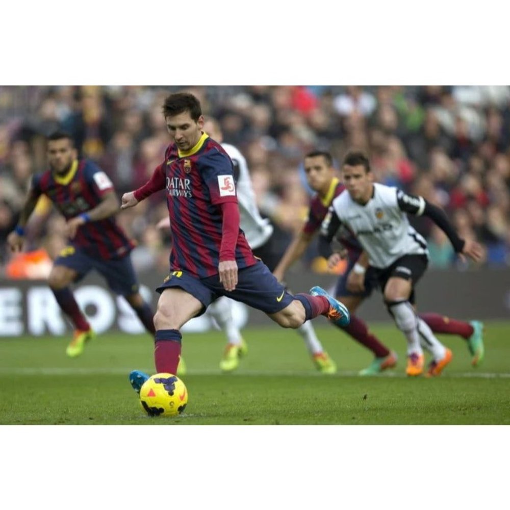Messi Barcelona 2013 2014 PLAYER ISSUE CHINESE NEW YEAR Soccer Jersey BNWT M - Picture 12 of 12
